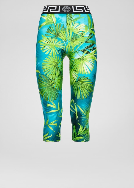 Leggings Versace Jungle Print Dama | HQTOFJI-37